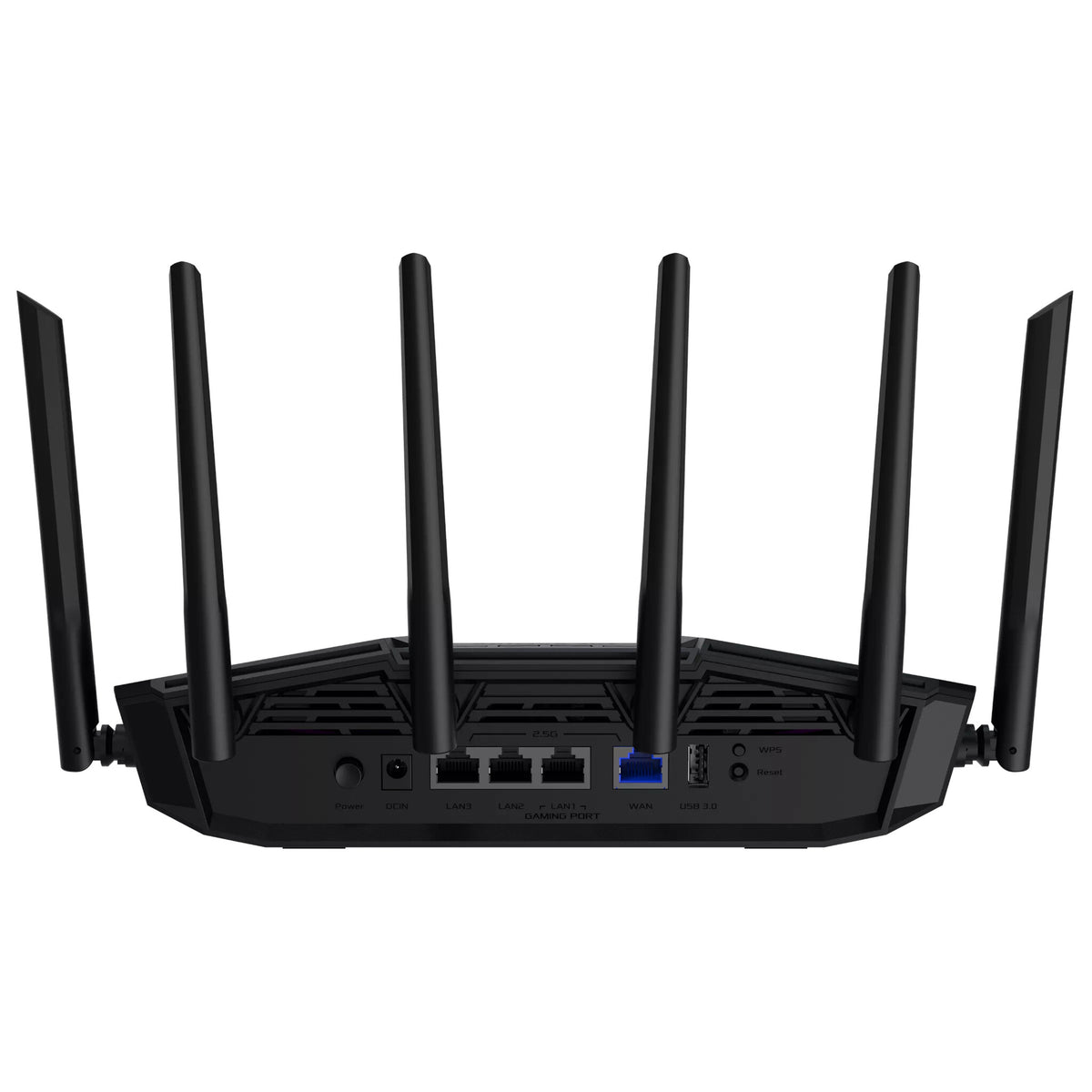 ASUS TUF Gaming BE9400 (TUF-BE9400) wireless router 2.5 Gigabit Ethernet Tri-band (2.4 GHz / 5 GHz / 6 GHz) Black