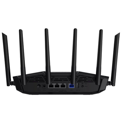 ASUS TUF Gaming BE9400 (TUF-BE9400) wireless router 2.5 Gigabit Ethernet Tri-band (2.4 GHz / 5 GHz / 6 GHz) Black