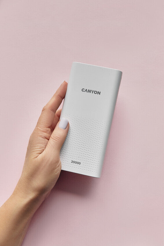 Canyon PB-2001 Lithium Polymer (LiPo) 20000 mAh White