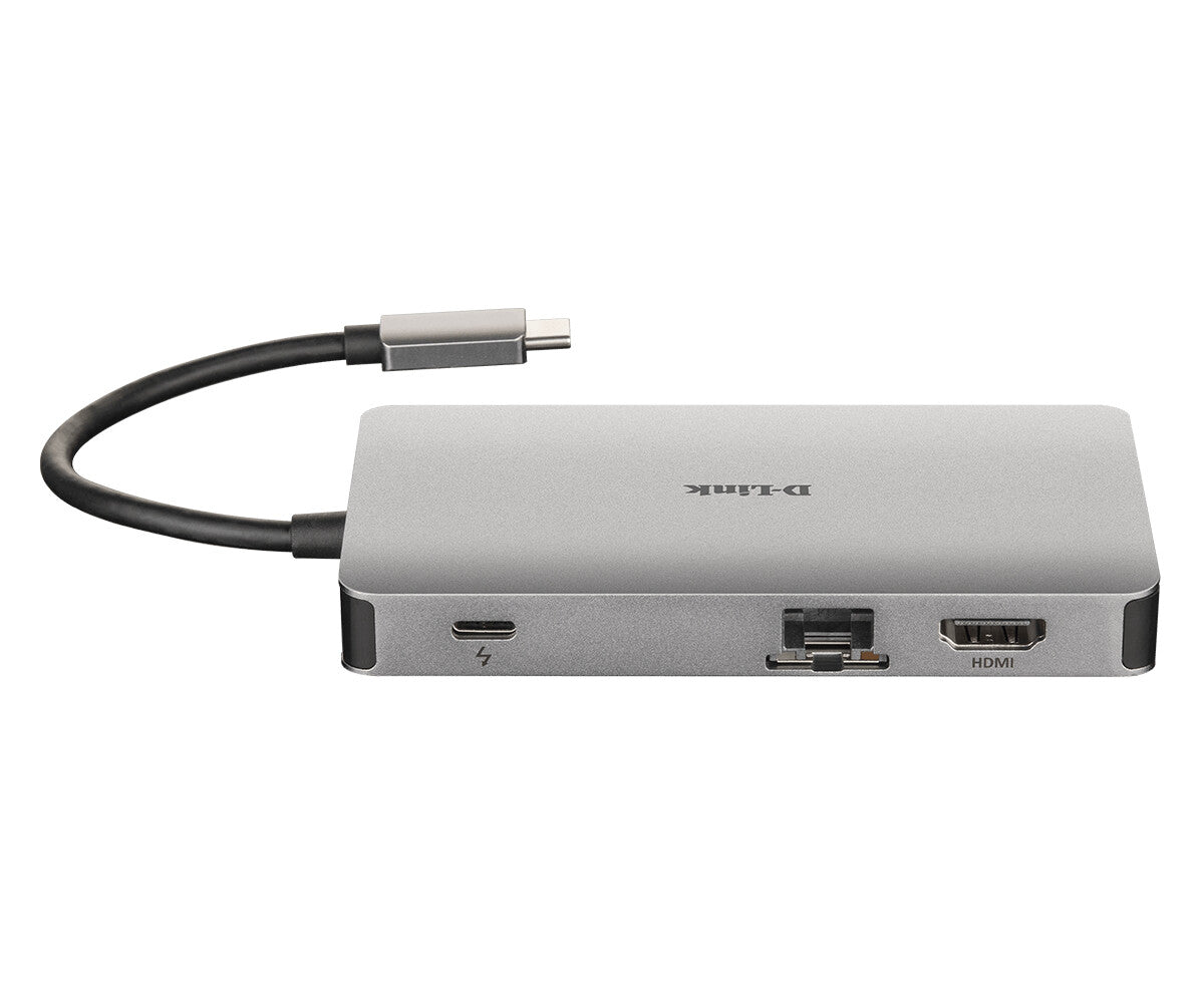 D-Link DUB-M910 laptop dock/port replicator Wired USB 3.2 Gen 1 (3.1 Gen 1) Type-C Grey