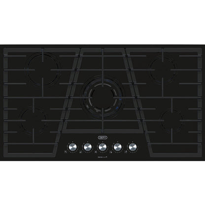 Defy DHG931 hob Black Built-in 89 cm Gas 5 zone(s)