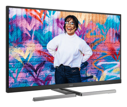 AOC U3 U27U3XD computer monitor 68.6 cm (27") 3840 x 2160 pixels 4K Ultra HD LED Black, Grey