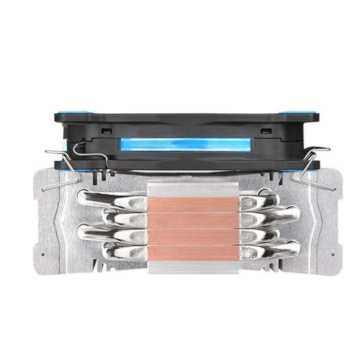 Thermaltake Riing Silent 12 Processor Air cooler 12 cm Black, Blue, Silver
