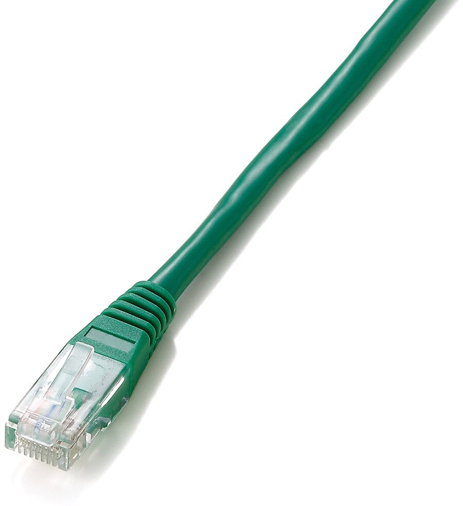 Equip Cat.5e U/UTP 0.25m networking cable Green Cat5e U/UTP (UTP)