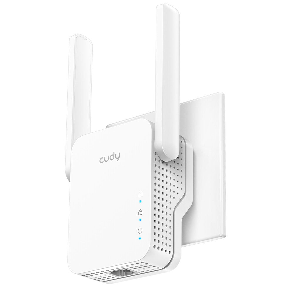 Cudy N300 Mesh Wi-Fi Range Extender, RE300 1.0 Network repeater White 10, 100 Mbit/s