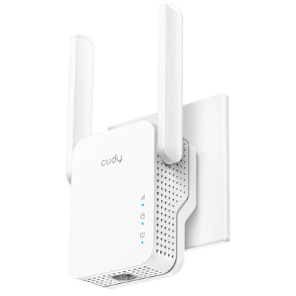 Cudy N300 Mesh Wi-Fi Range Extender, RE300 1.0 Network repeater White 10, 100 Mbit/s