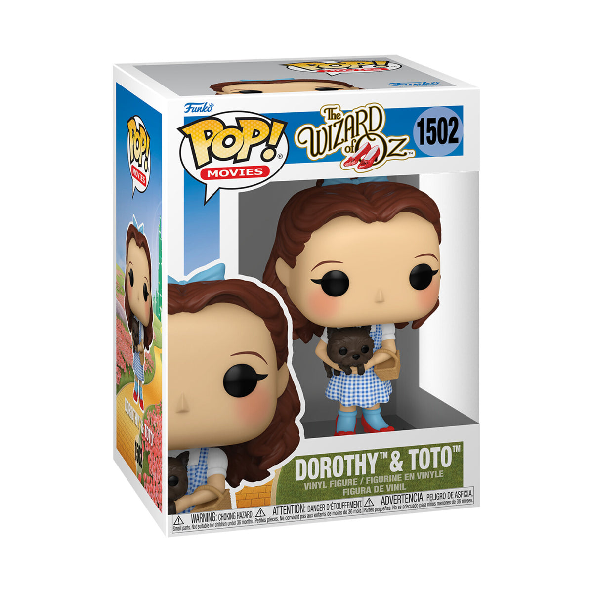 Funko Pop! Movies: The Wizard Of Oz 85th Anniversary - Dorothy & Toto