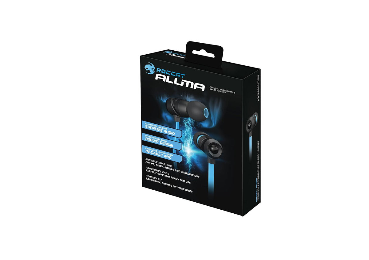 Turtle Beach Aluma Headset Wired In-ear Calls/Music Black, Blue