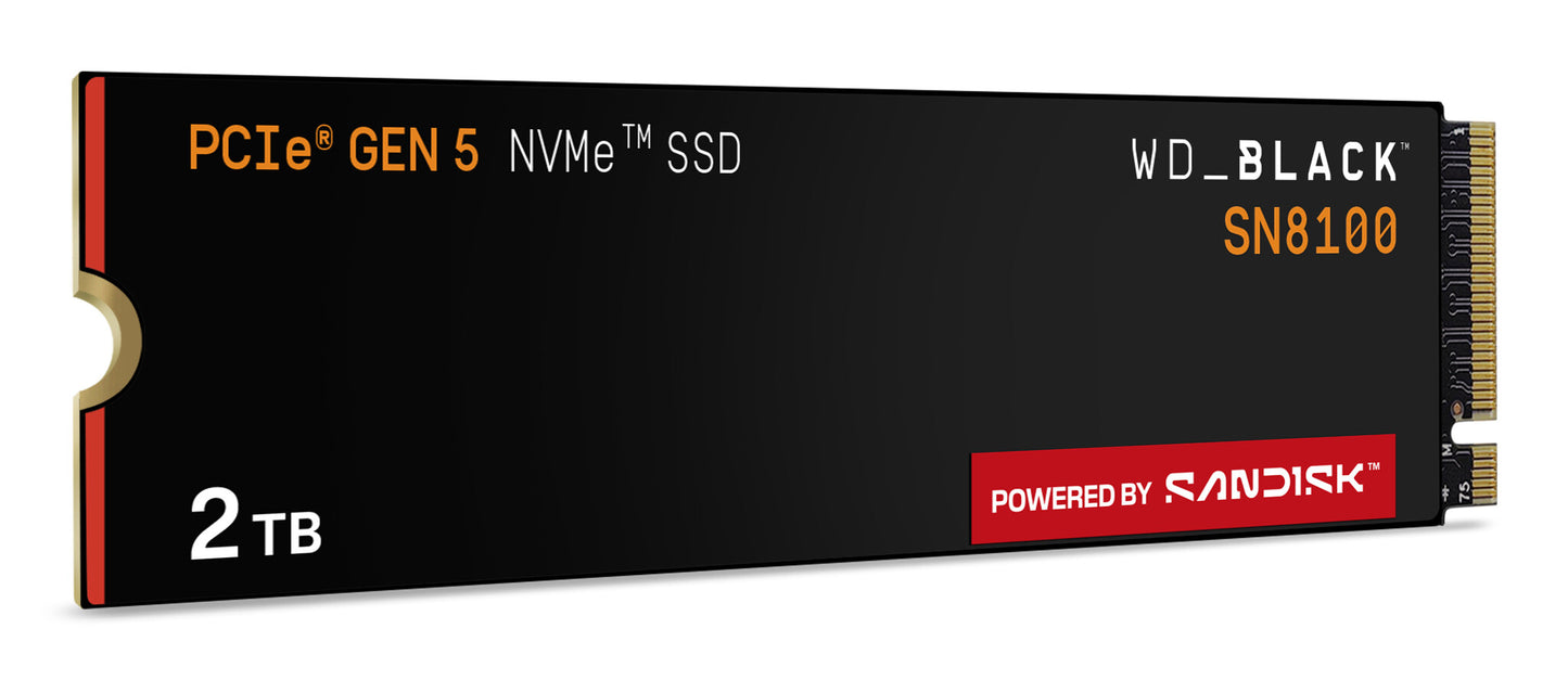 Western Digital Black WD_BLACK™ SN8100 NVMe™ SSD POWERED BY SANDISK 2 TB