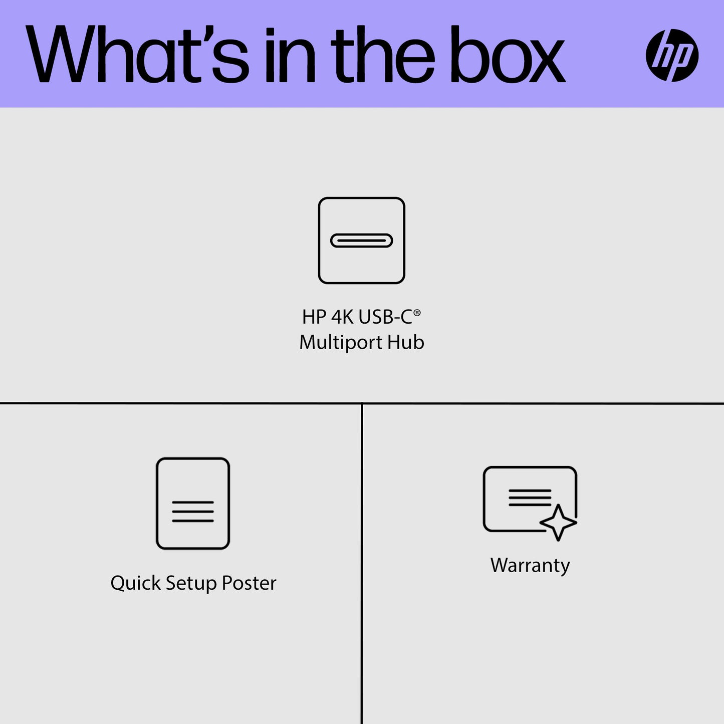 HP 4K USB-C Multiport Hub