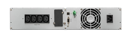 Eaton 9E1000IR uninterruptible power supply (UPS) Double-conversion (Online) 1 kVA 900 W 4 AC outlet(s)