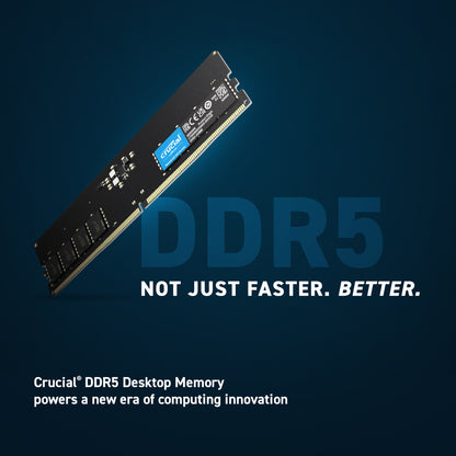 Crucial CT8G56C46U5 memory module 8 GB 1 x 8 GB DDR5 288-pin DIMM ECC