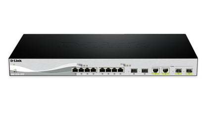 D-Link DXS-1210-12SC/E network switch Managed L2 10G Ethernet (100/1000/10000) 1U Black, Silver