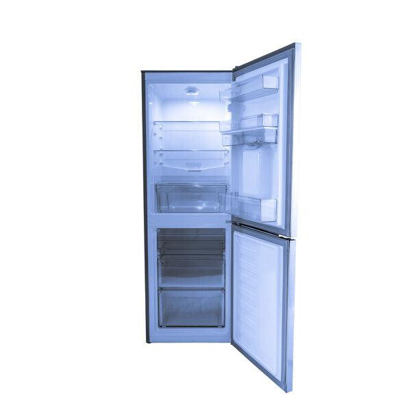Defy DAC449 fridge-freezer Freestanding 245 L Metallic