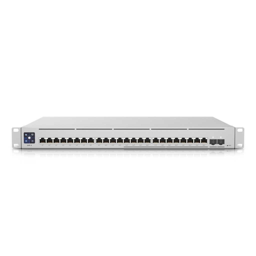 Ubiquiti USW-ENTERPRISE-24-POE network switch Managed L3 Gigabit Ethernet (10/100/1000) Power over Ethernet (PoE) Silver