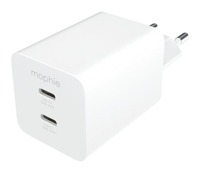 mophie essentials | 50W 2-port fast wall charger