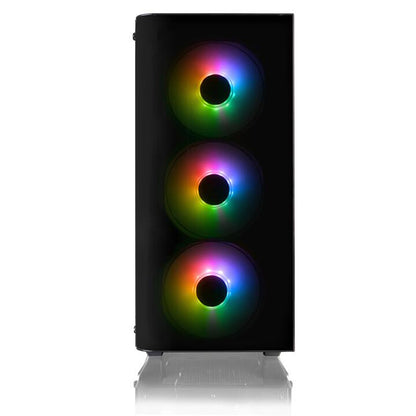 Thermaltake View 21 TG RGB Plus Midi Tower Black