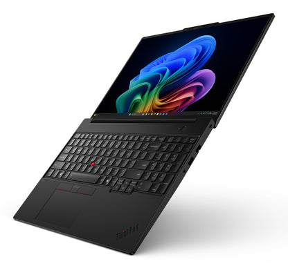 Lenovo ThinkPad T16 Gen 5 (Intel) Copilot+ PC Intel Core Ultra 7 355 Laptop 40.6 cm (16") WUXGA 32 GB LPDDR5x-SDRAM 1 TB SSD Wi-Fi 7 (802.11be) Windows 11 Pro Black English