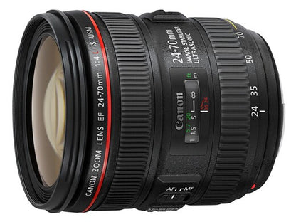 Canon EF 24-70mm f/4L IS USM SLR Standard zoom lens Black