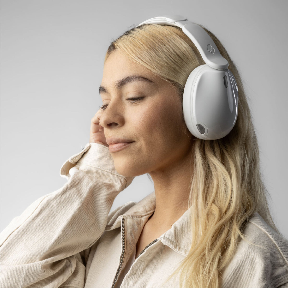 Skullcandy Hesh 540 ANC Headset Wired & Wireless Head-band Calls/Music Bluetooth White