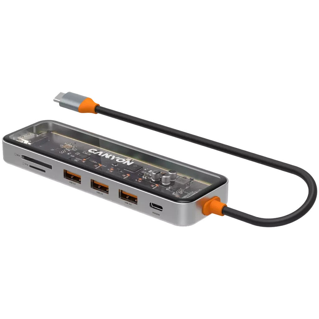 Canyon DS-13 USB Type-C 5000 Mbit/s Grey