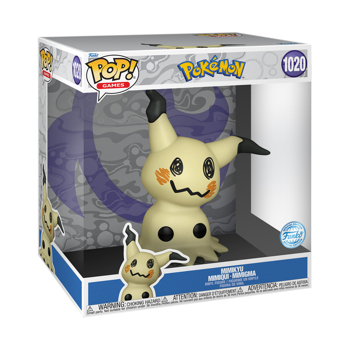 Funko Pop! Jumbo Games: Pokemon - Mimikyu (Special Edition)