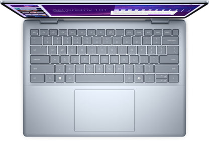 DELL 14 Plus 2-in-1 DB04250 Copilot+ PC Intel Core Ultra 5 226V Hybrid (2-in-1) 35.6 cm (14") Touchscreen Full HD+ 16 GB LPDDR5x-SDRAM 512 GB SSD Wi-Fi 7 (802.11be) Windows 11 Pro Blue