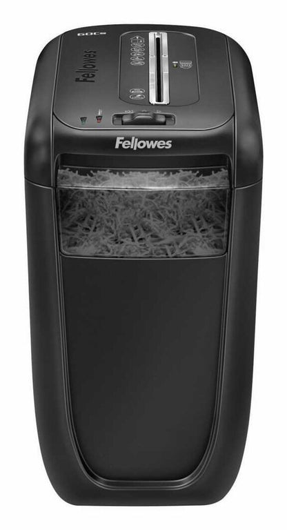 Fellowes 60Cs paper shredder Cross shredding 72 dB 23 cm Black