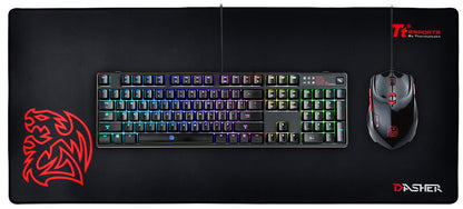 Thermaltake DASHER 2016 Gaming mouse pad Black
