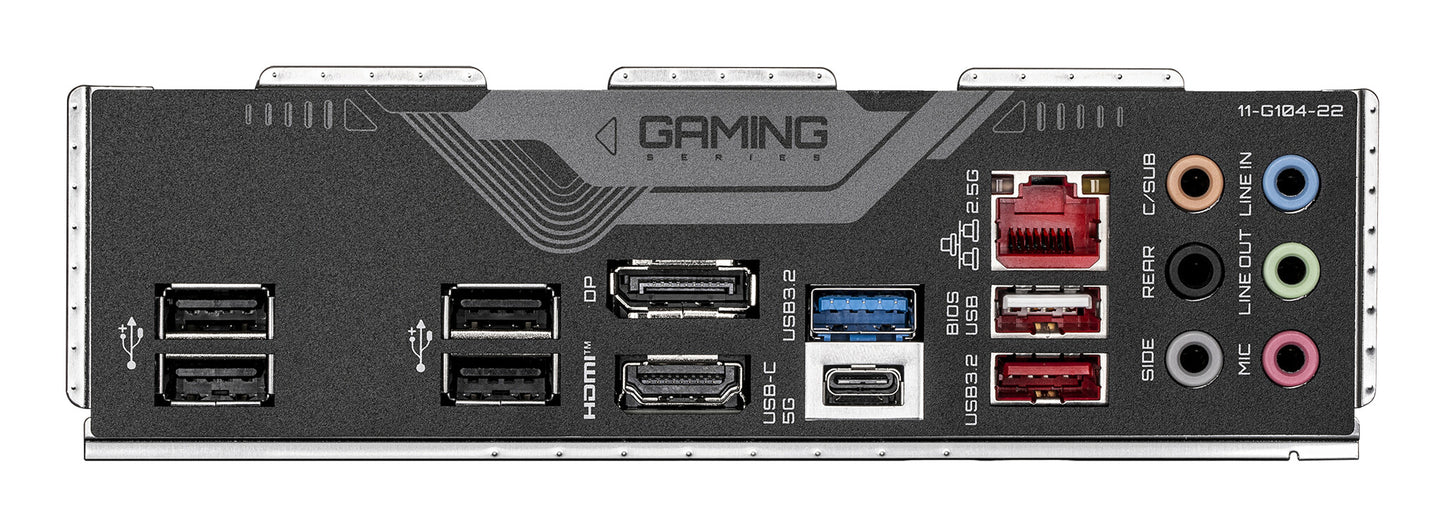 GIGABYTE B760 GAMING X GEN5 Motherboard - Supports 14th Gen. Intel Core CPUs, 8+1+1 phases VRM, up to 5600MHz DDR5, 3xPCIe 4.0 M.2, 2.5 GbE LAN, USB 3.2 Gen 2