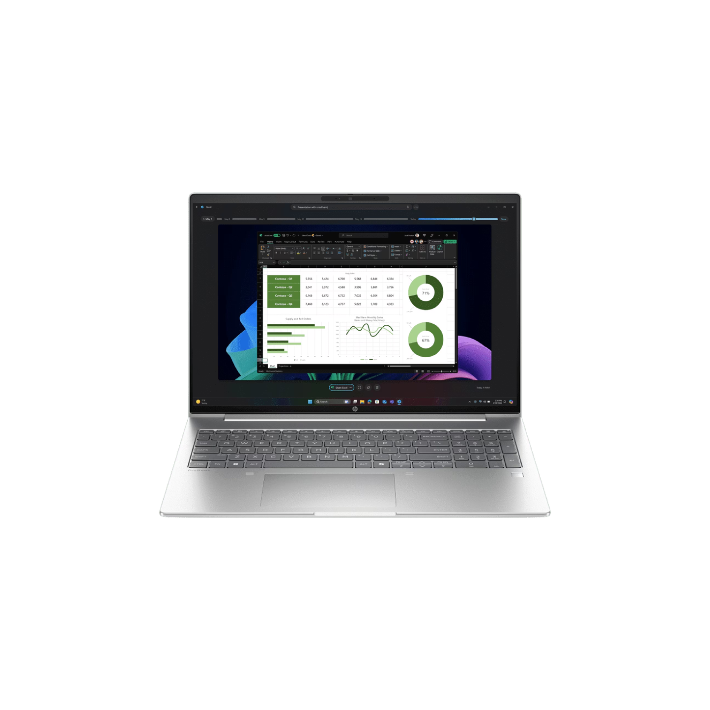 HP ProBook 4 G1i 16 inch Notebook AI PC Ultra 7 255U 24GB (2x12GB) DDR5 1TB PCIe NVMe SSD 16.0 WUXGAUWVA 300FHDC 60Hzbnt Panel Win 11 Pro 64 Wi Fi 7 +BT 5.4 Dual AryMic F USB2 NFOVCamera Clickpad Backlit with numeric keypad 3y Onsite NB Supp Intel Core Ul