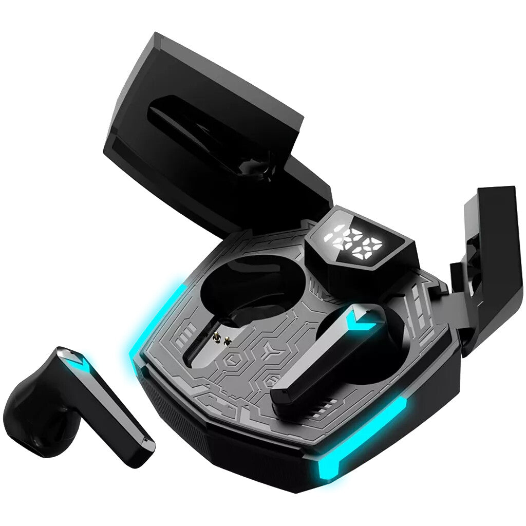 Canyon GTWS-2 Headset Wireless Ear-hook Gaming USB Type-C Bluetooth Charging stand Black