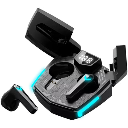 Canyon GTWS-2 Headset Wireless Ear-hook Gaming USB Type-C Bluetooth Charging stand Black
