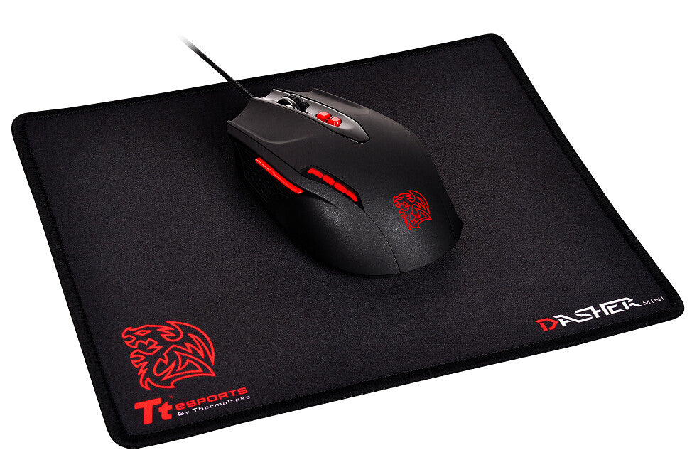 Thermaltake DASHER 2016 Gaming mouse pad Black