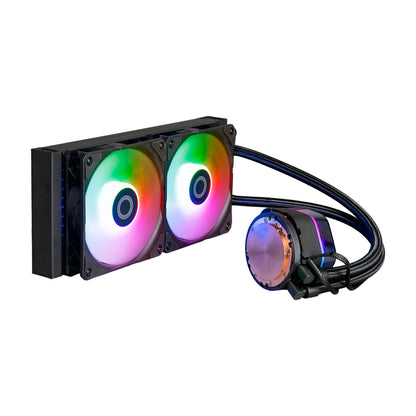 Cooler Master MasterLiquid 240 ATMOS Processor Liquid cooling kit 12 cm Black