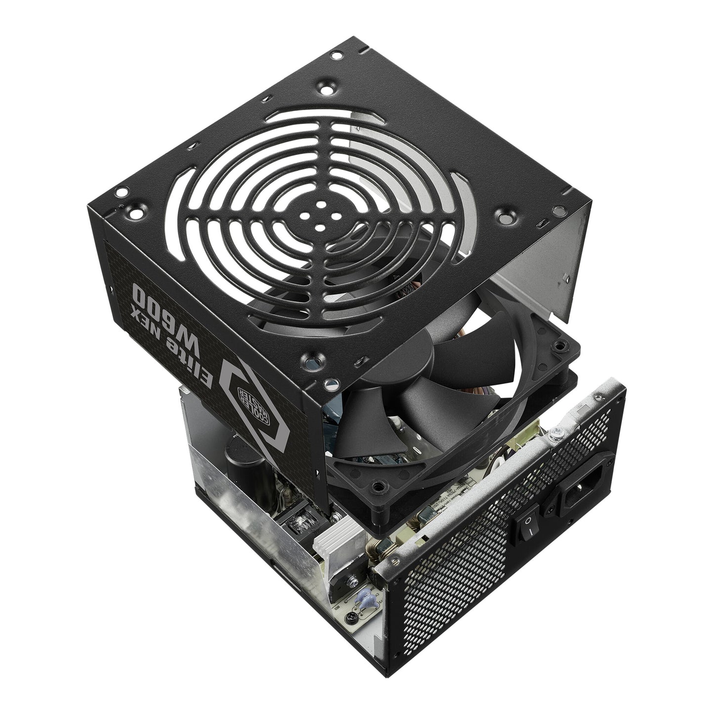 Cooler Master ELITE NEX White 600 230V Black Mesh Cable