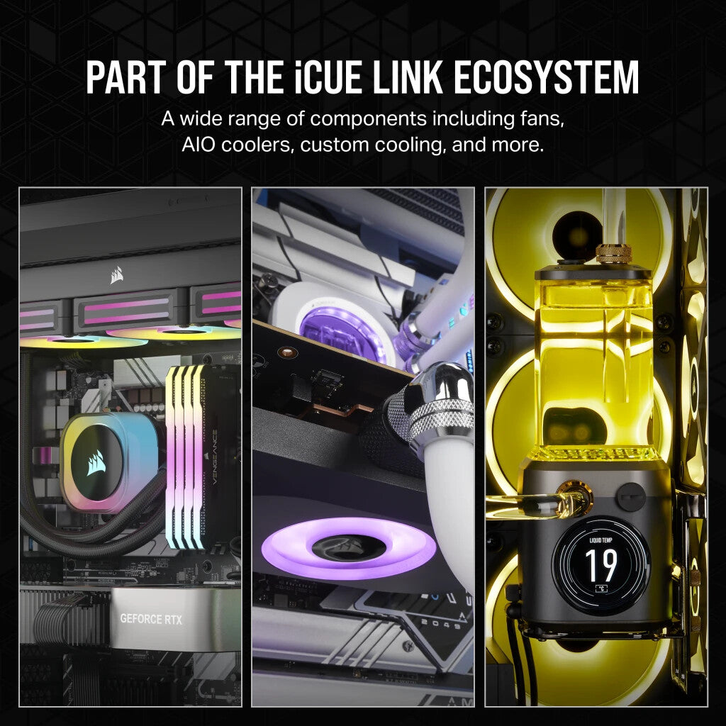 Corsair iCUE LINK RX140 RGB Computer case Fan 14 cm White 1 pc(s)