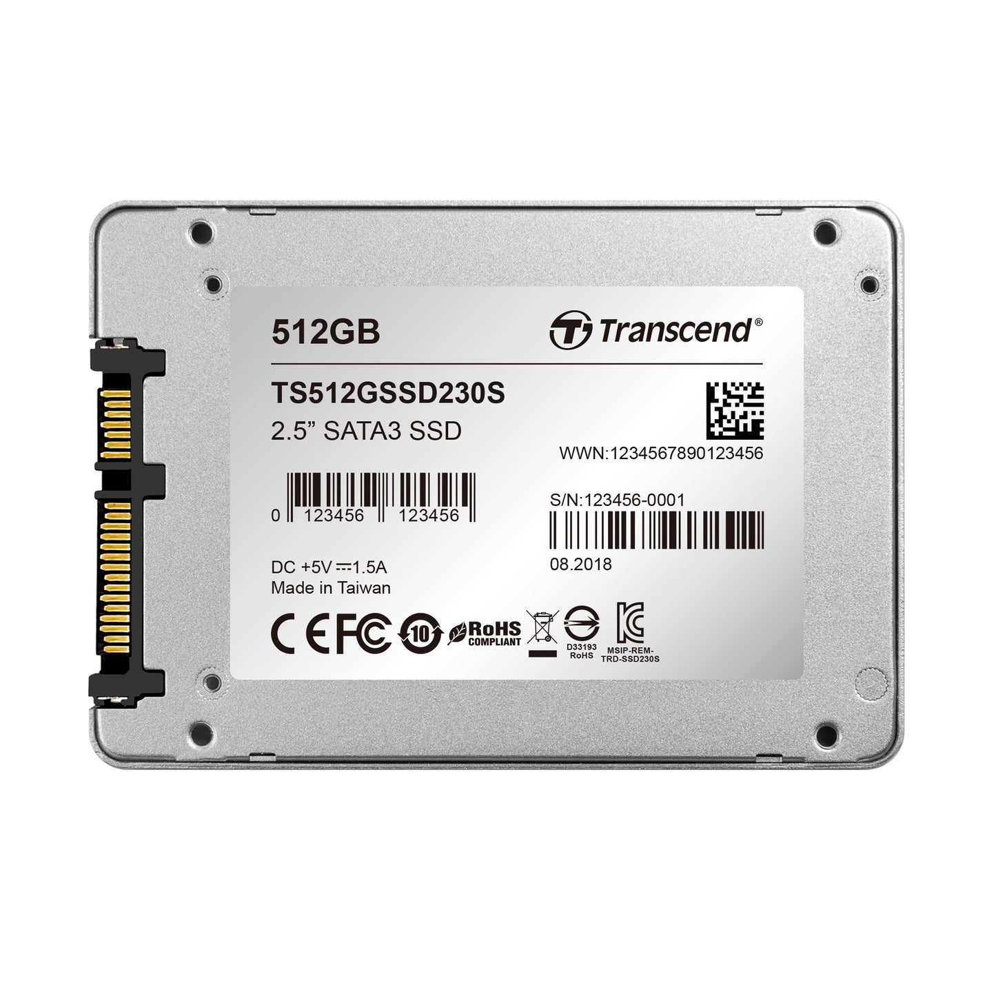 Transcend SATA III 6Gb/s SSD230S 512GB