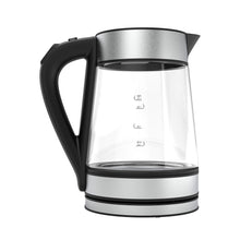 AENO EK1S electric kettle 1.7 L 2200 W Black, Silver, Transparent