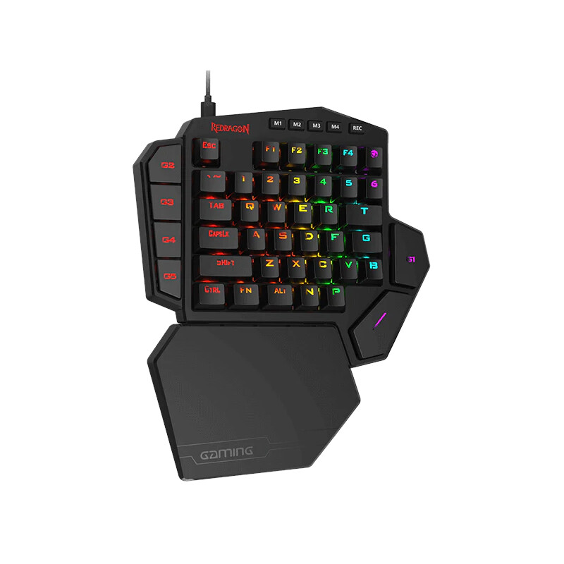 REDRAGON Diti Elite Pro One-Handed RGB Wireless Mechanical Gaming ...