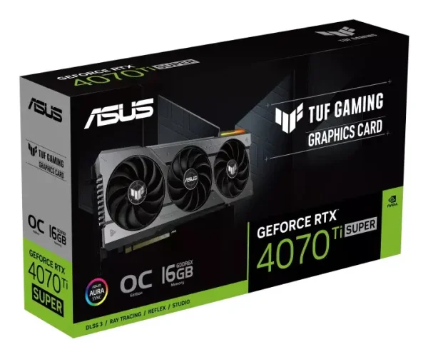 ASUS TUF Gaming TUF-RTX4070TIS-O16G-GAMING NVIDIA GeForce RTX 4070 Ti SUPER 16 GB GDDR6X - Image 12