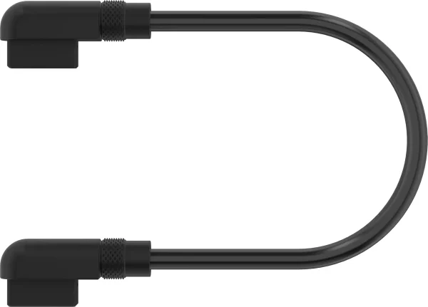 CORSAIR iCUE LINK Cable; 2x 135mm with Slim 90° connectors; Black