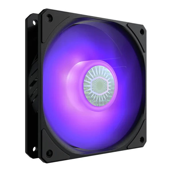 Cooler Master CM Fan SickleFlow 120mm RGB; New Blade Design; Enhanced Fan Frame; Sealed Bearing; 62CFM