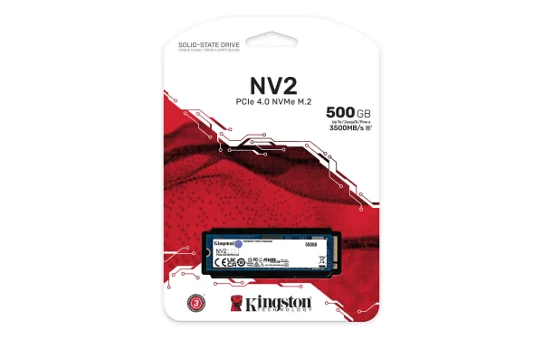 Kingston Technology 500G NV2 M.2 2280 PCIe 4.0 NVMe SSD - Image 4