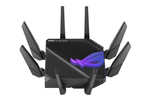 ASUS ROG Rapture GT-AXE16000 wireless router 10 Gigabit Ethernet Tri-band (2.4 GHz / 5 GHz / 6 GHz) Black - Image 2