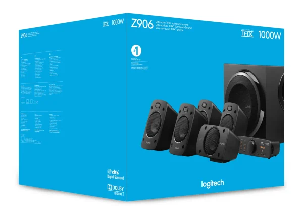 Logitech Surround Sound Speakers Z906 - Image 19