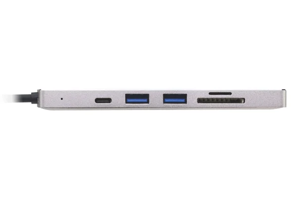 ATEN USB-C Multiport Mini Dock with Power Pass-Through - Image 2