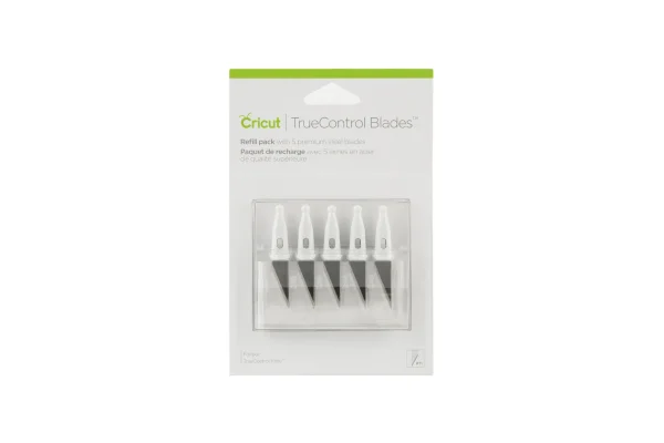 Cricut 2004843 - Cricut TrueControl Knife Kit (Blue) with 5x spare blades .