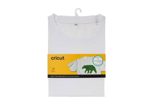 Cricut 2007902: Cricut Infusible Ink Men's White T-Shirt (M)