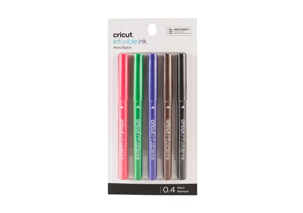 Cricut 2006257 - Cricut Explore/Maker Infusible Ink Fine Point Pen Set 5-pack (Basics); .